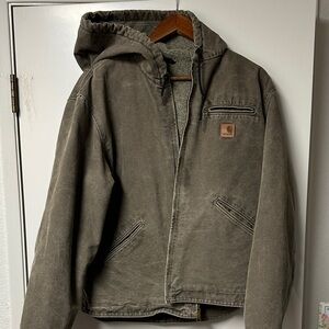 Carhartt men’s jacket - (hooded) Large